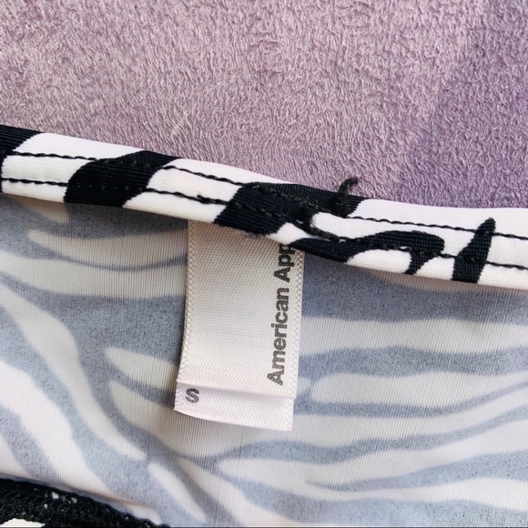 💘 AMERICAN APPAREL ZEBRA BANDEAU - Picture 3 of 6